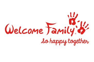 Logo Welcome Family, partenaire de la Pouponnière